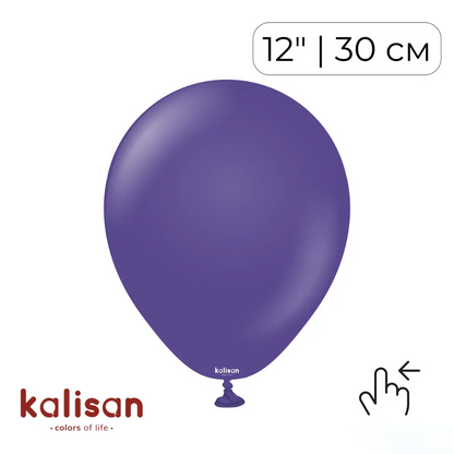 Kalisan 12" Violet (100 psc)