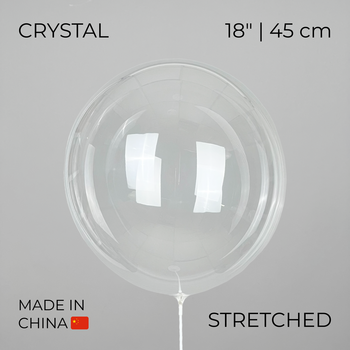 Bobo TPE Balloon Stretched 18" | China (10 pcs)