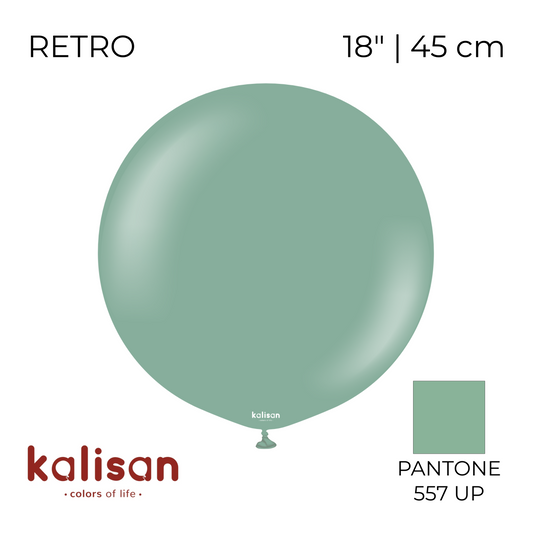 Kalisan 18" | Retro 44 Sage (25 pcs)