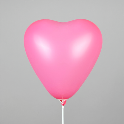 Kalisan 12" Heart | Standard Queen Pink (25 pcs)