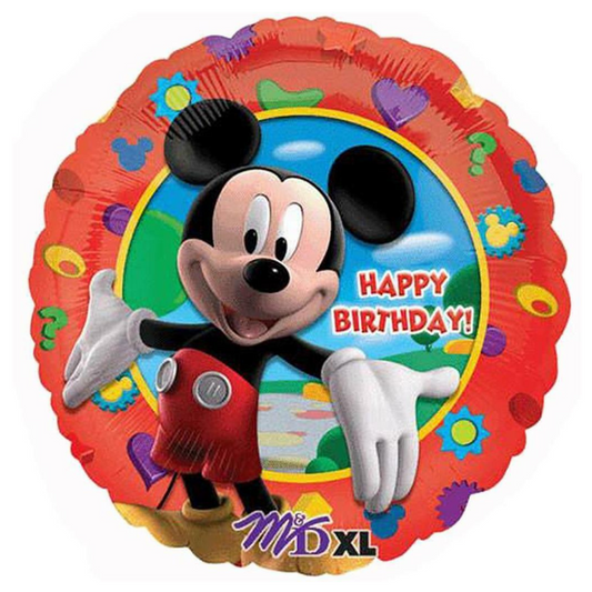 FOIL BALLOON 18" - HB MICKEY'S CLUBHOUSE ANAGRAM (PKG)