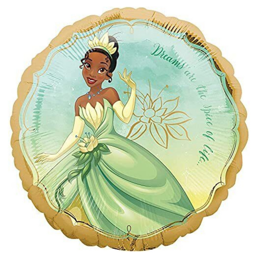FOIL BALLOON 18" - TIANA ONCE UPON A TIME ANAGRAM (PKG)