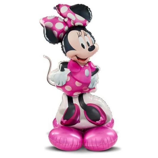 FOIL AIRLOONZ - MINNIE MOUSE FOREVER CONSUMER INFLATE 48" ANAGRAM (PKG)