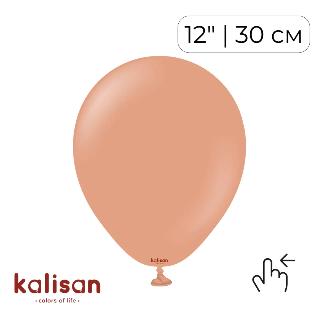 Kalisan 12" Clay Pink (100 psc)