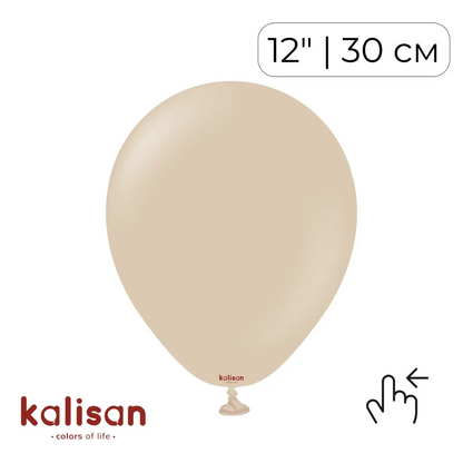 Kalisan 12" Hazelnut (100 psc)