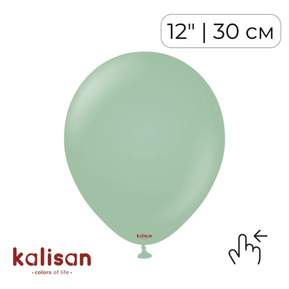 Kalisan 12" Winter Green (100 psc)