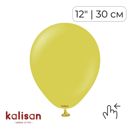 Kalisan 12" Olive (100 psc)