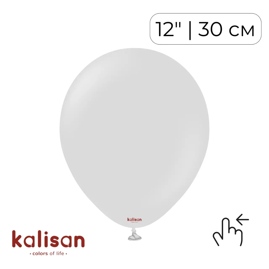 Kalisan 12" Smoke (100 psc)