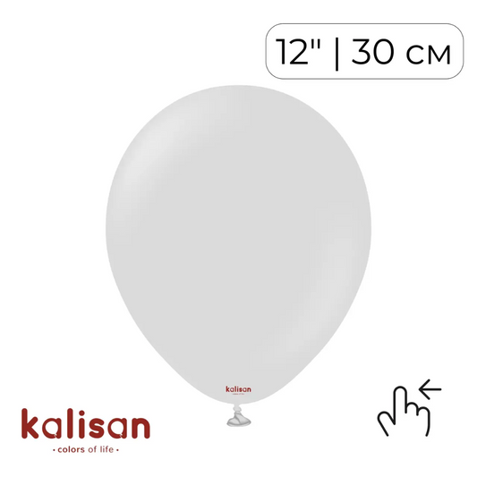 Kalisan 12" Smoke (100 psc)