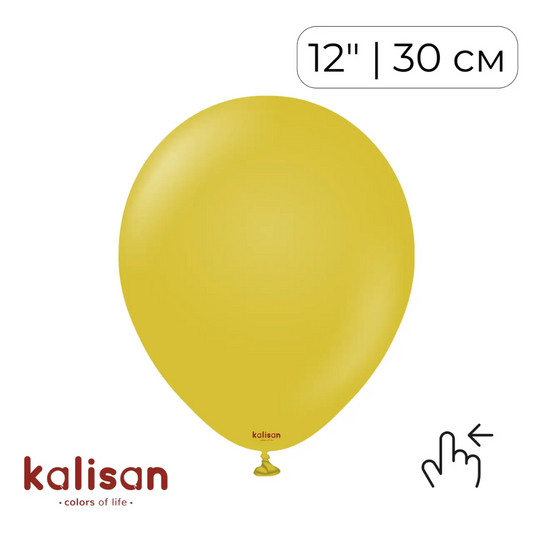 Kalisan 12" Mustard (100 psc)