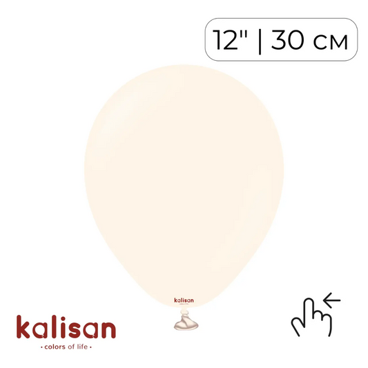 Kalisan 12" Macaron Pale Salmon (100 psc)