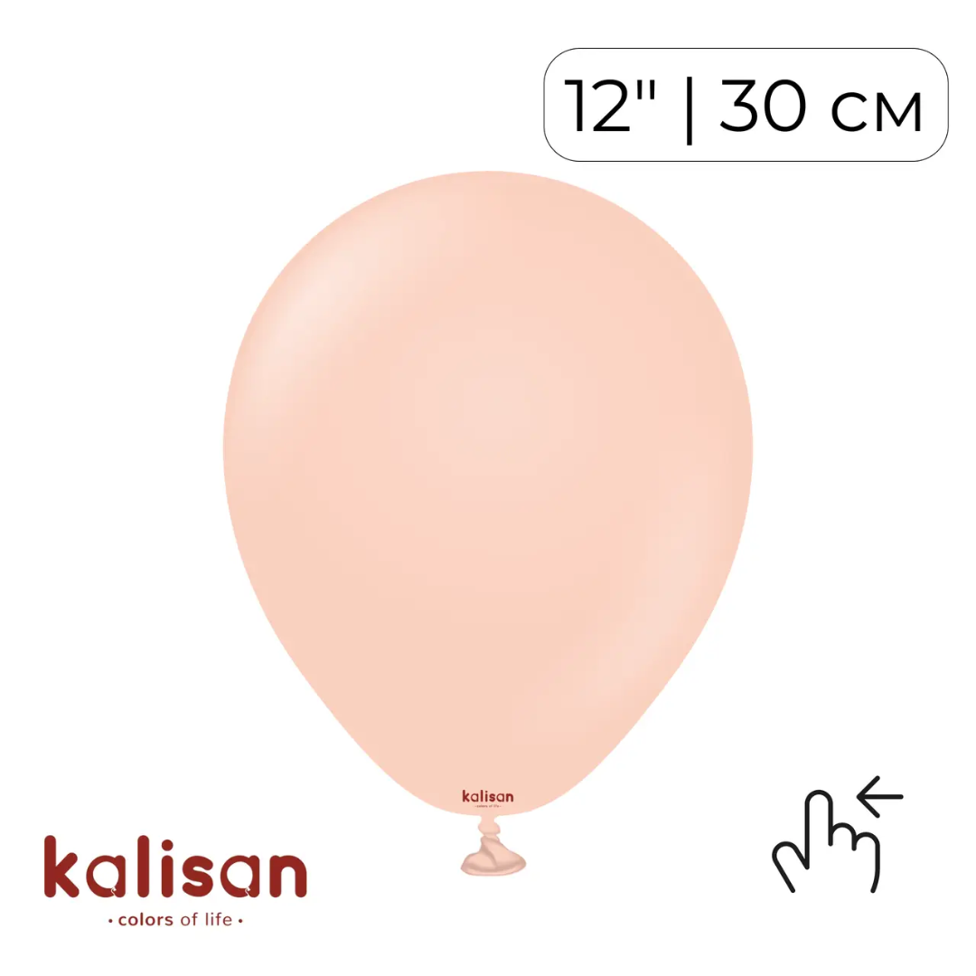 Kalisan 12" Macaron Salmon (100 psc)