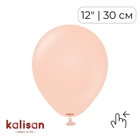 Kalisan 12" Macaron Salmon (100 psc)