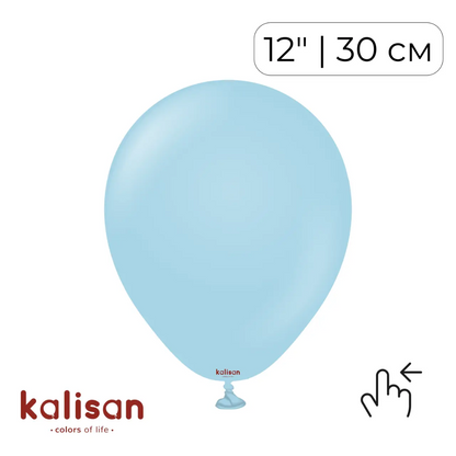 Kalisan 12" Macaron Blue (100 psc)