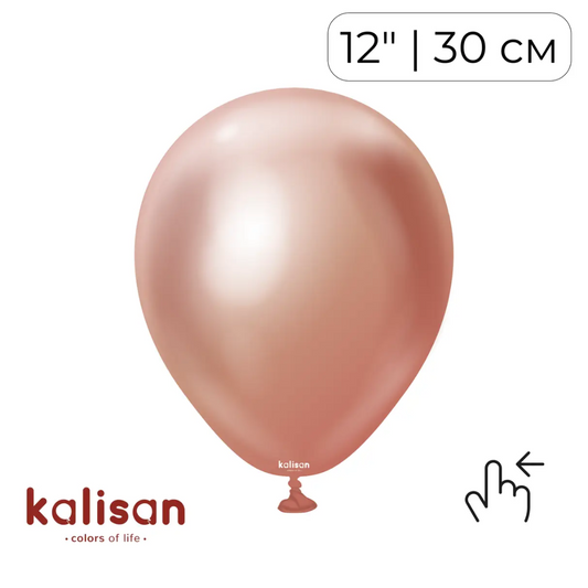 Kalisan 12" Mirror Rose Gold (50 psc)