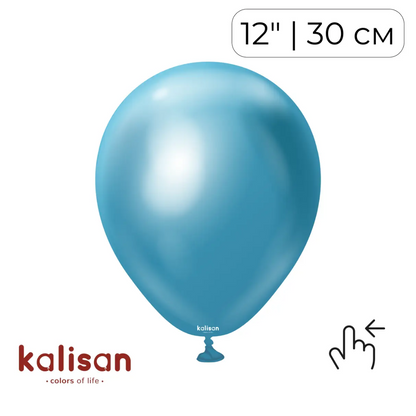 Kalisan 12" Mirror Blue (50 psc)