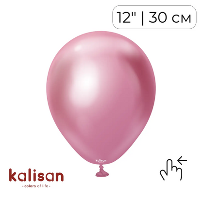 Kalisan 12" Mirror Pink (50 psc)