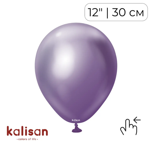 Kalisan 12" Mirror Violet (50 psc)