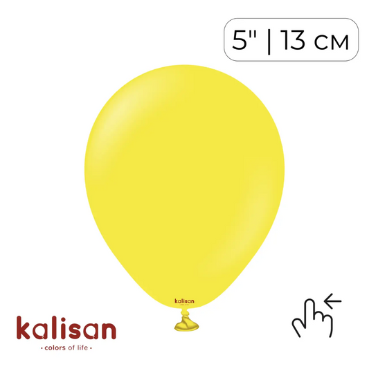 Kalisan 5" Yellow (100 psc)