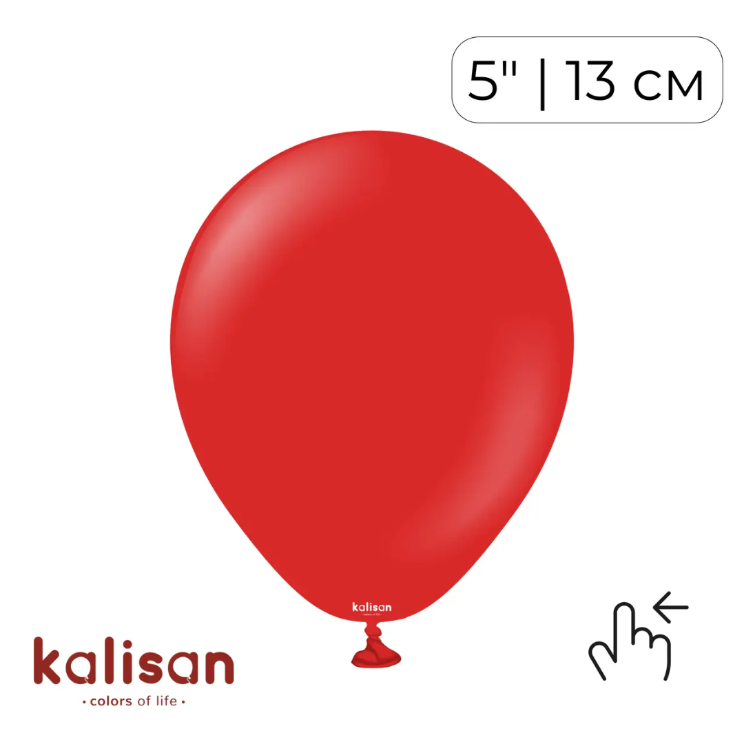 Kalisan 5" Red (100 psc)