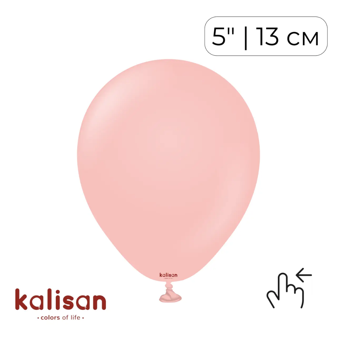 Kalisan 5" Baby Pink (100 psc)