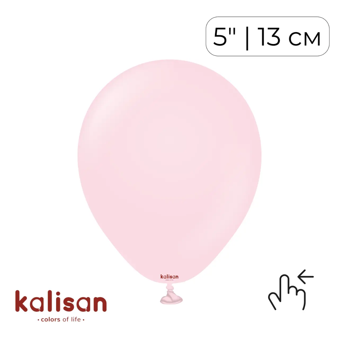 Kalisan 5" Light Pink (100 psc)