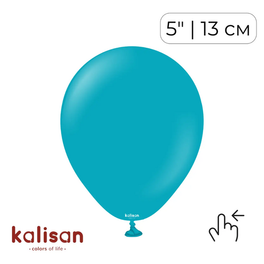 Kalisan 5" Turquoise (100 psc)