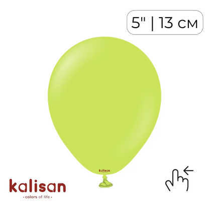 Kalisan 5" Lime Green (100 psc)