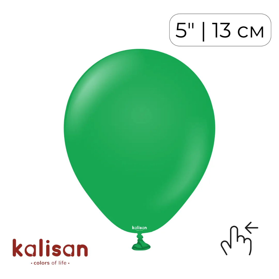 Kalisan 5" Green (100 psc)