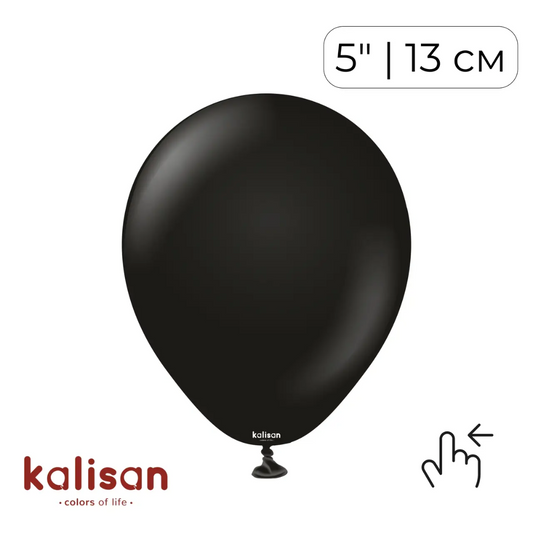 Kalisan 5" Black (100 psc)