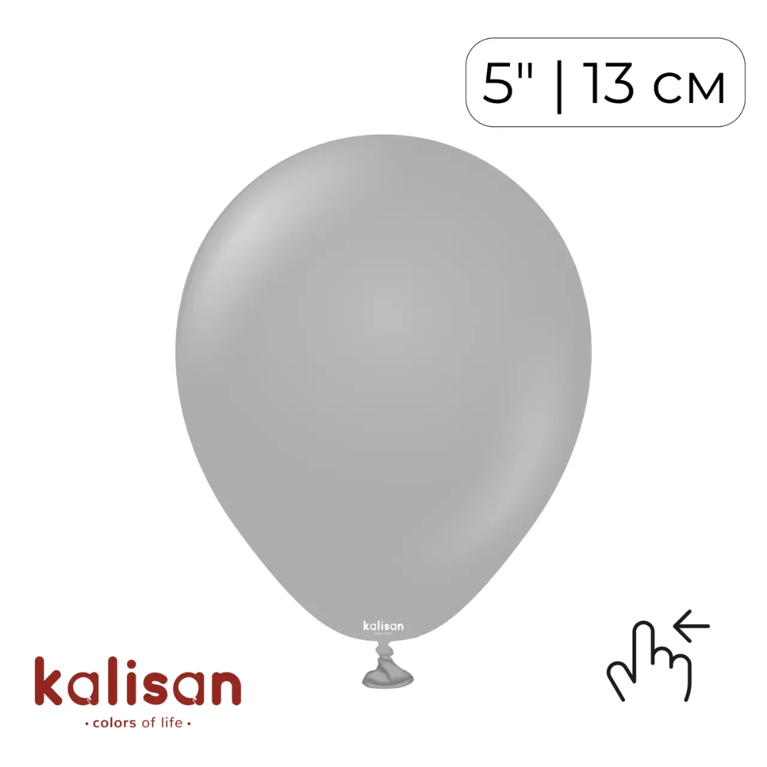 Kalisan 5" Grey (100 psc)