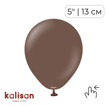 Kalisan 5" Chocolate Brown (100 psc)