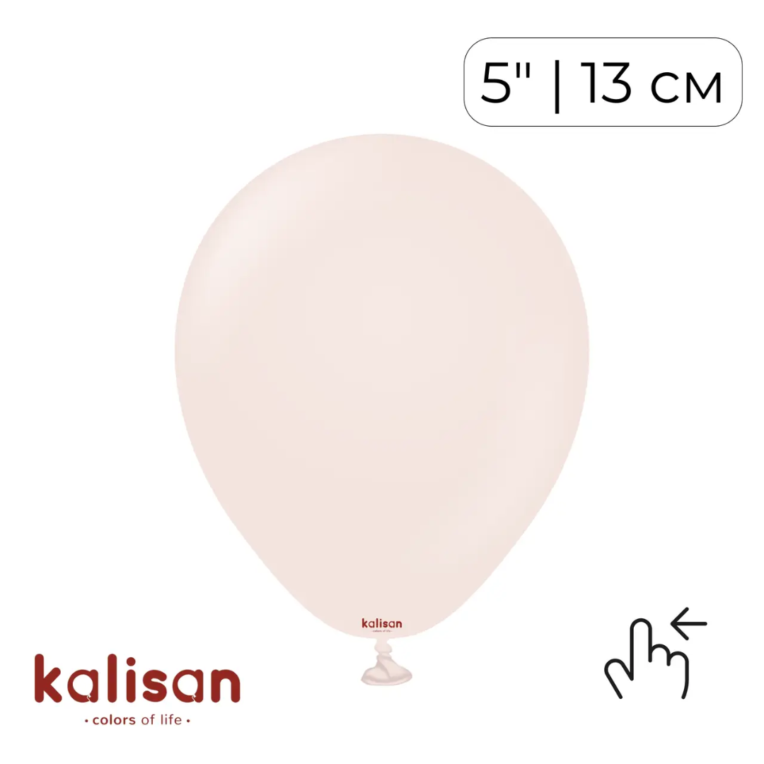 Kalisan 5" Pink Blush (100 psc)