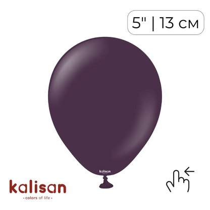 Kalisan 5" Plum (100 psc)