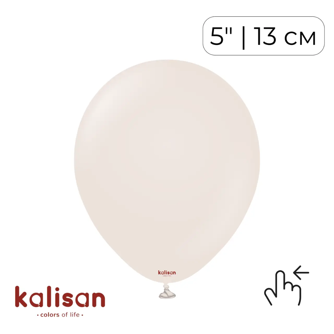 Kalisan 5" White Sand (100 psc)