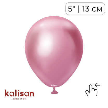 Kalisan 5" Mirror Pink (100 psc)