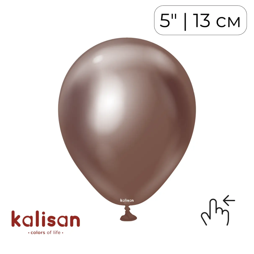 Kalisan 5" Mirror Chocolate (100 psc)