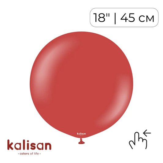 Kalisan 18" Deep Red (25 psc)