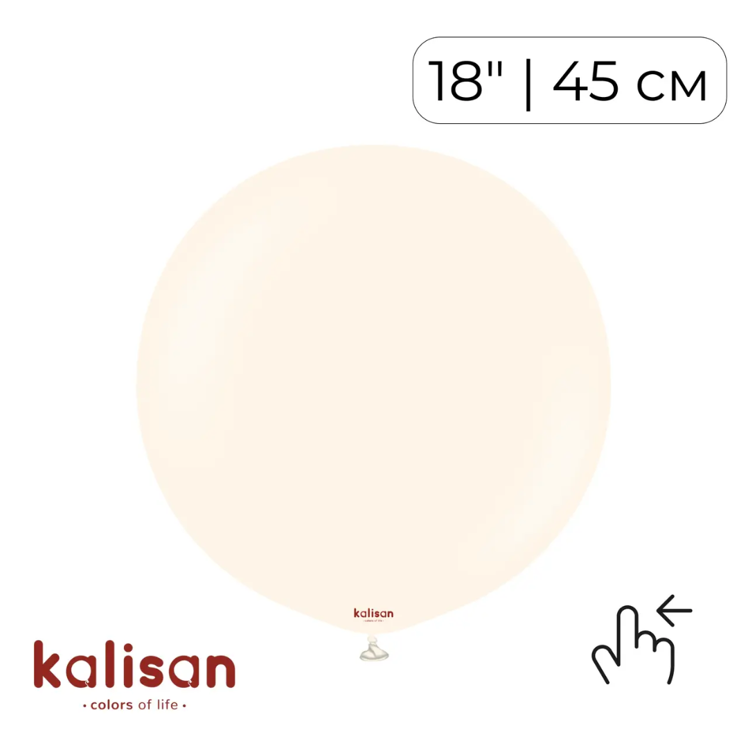 Kalisan 18" Macaron Pale Salmon (25 psc)