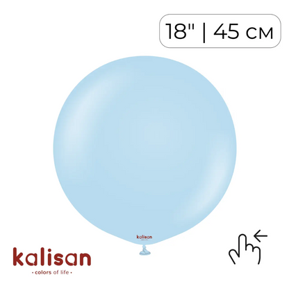 Kalisan 18" Macaron Blue (25 psc)