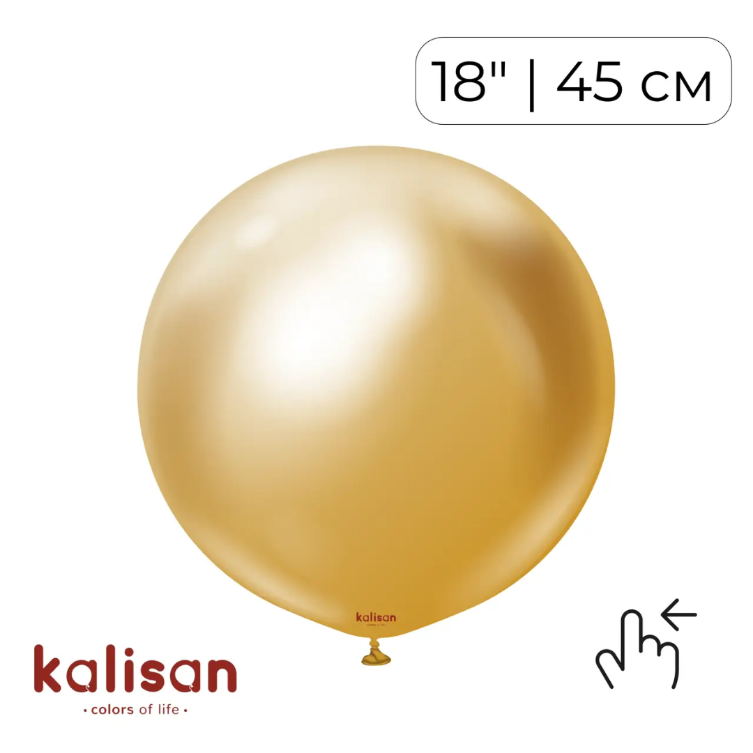 Kalisan 18" Mirror Gold (25 psc)