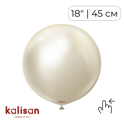 Kalisan 18" Mirror White Gold (25 psc)