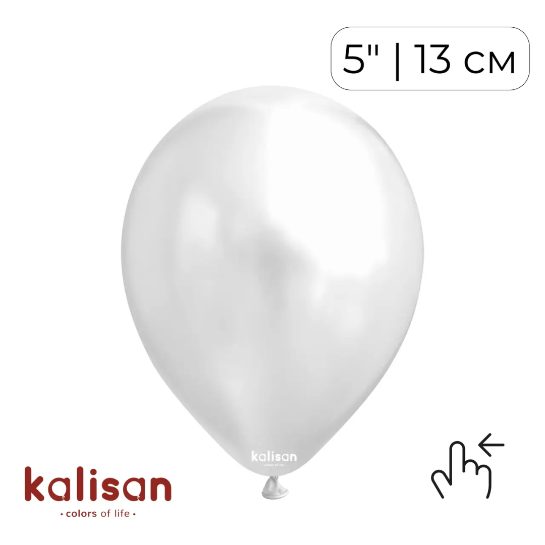 Kalisan 5" Silver (100 psc)