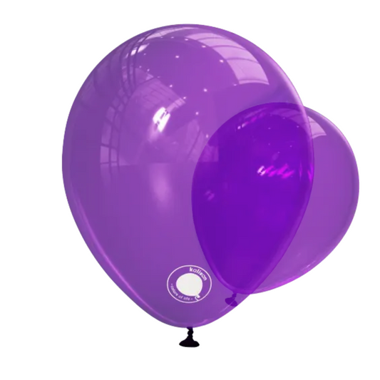 Kalisan 12" Crystal Violet (100 psc)