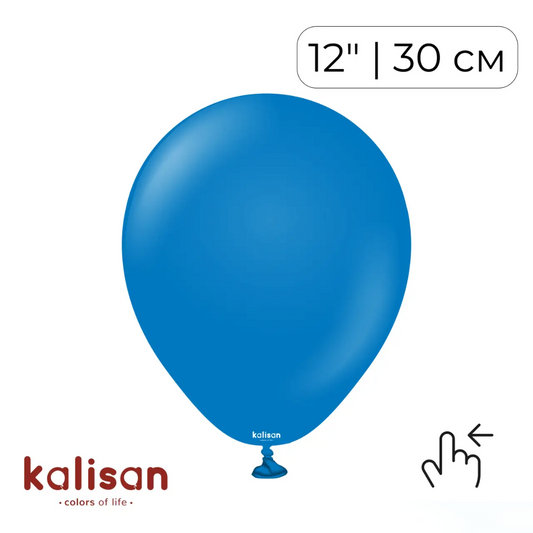 Kalisan 12" Blue (100 psc)