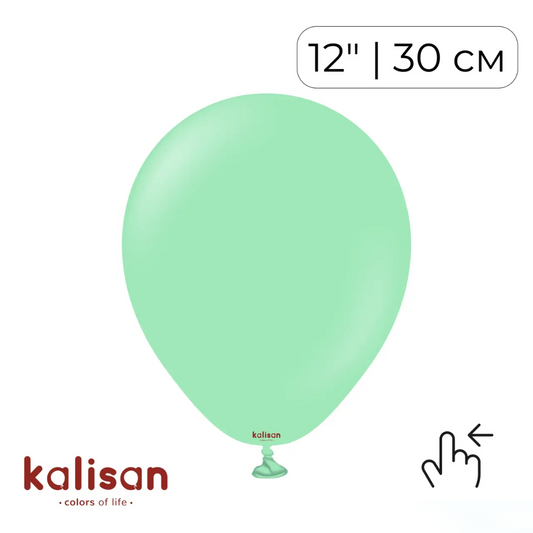 Kalisan 12" Mint Green (100 psc)