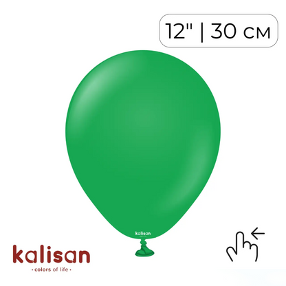 Kalisan 12" Green (100 psc)