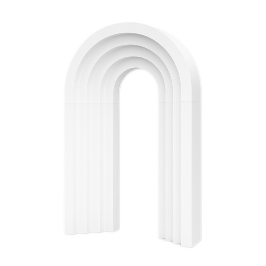 3D Layerd Wooden Arch | 5-Tier - Painted (1pc)