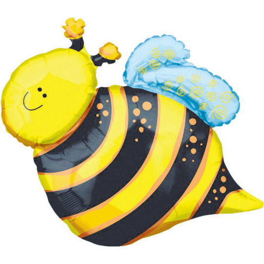FOIL FIGURE - HAPPY BUMBLE BEE 25" ANAGRAM (PKG)