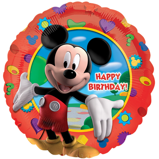 FOIL BALLOON 18" - HB MICKEY'S CLUBHOUSE ANAGRAM (PKG)